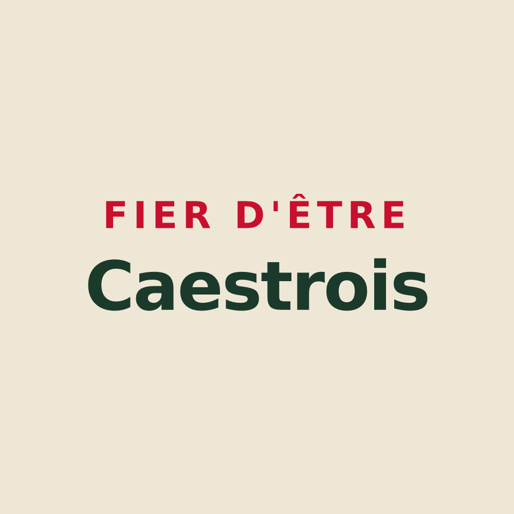 Tote bag « Fier d'être Caestrois » — design pour Caëstre