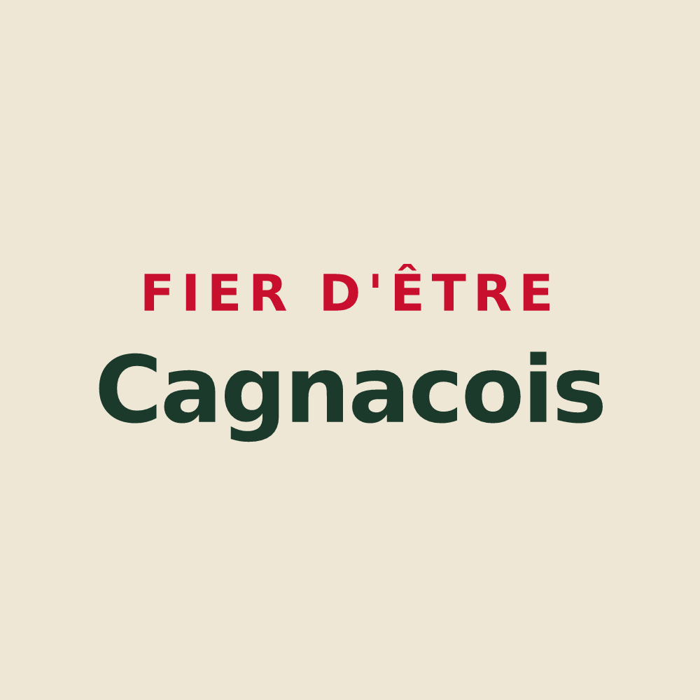 Tote bag « Fier d'être Cagnacois » — design pour Cagnac-les-Mines