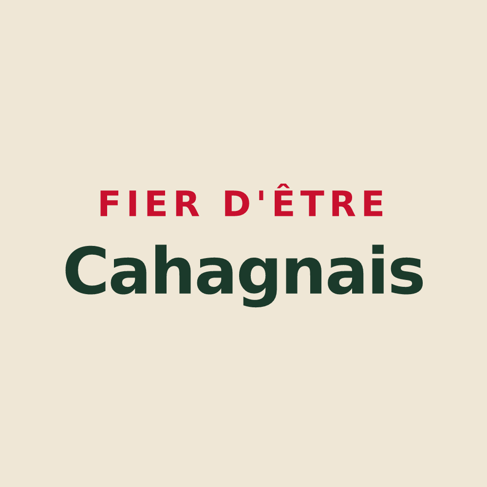 Tote bag « Fier d'être Cahagnais » — design pour Cahagnes