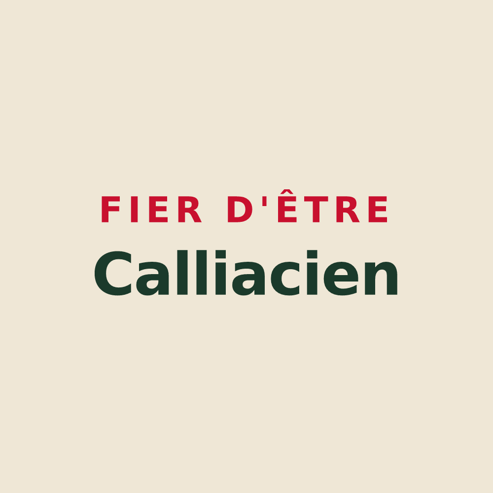 Tote bag « Fier d'être Calliacien » — design pour Cailly-sur-Eure
