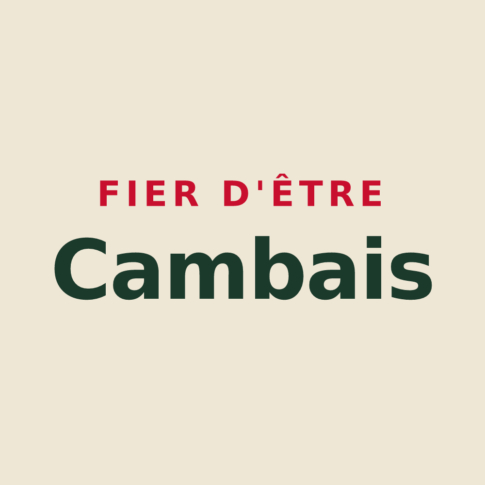 Tote bag « Fier d'être Cambais » — design pour Cambes-en-Plaine