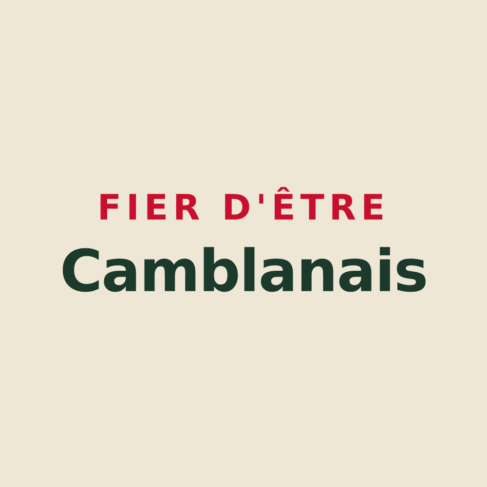 Tote bag « Fier d'être Camblanais » — design pour Camblanes-et-Meynac