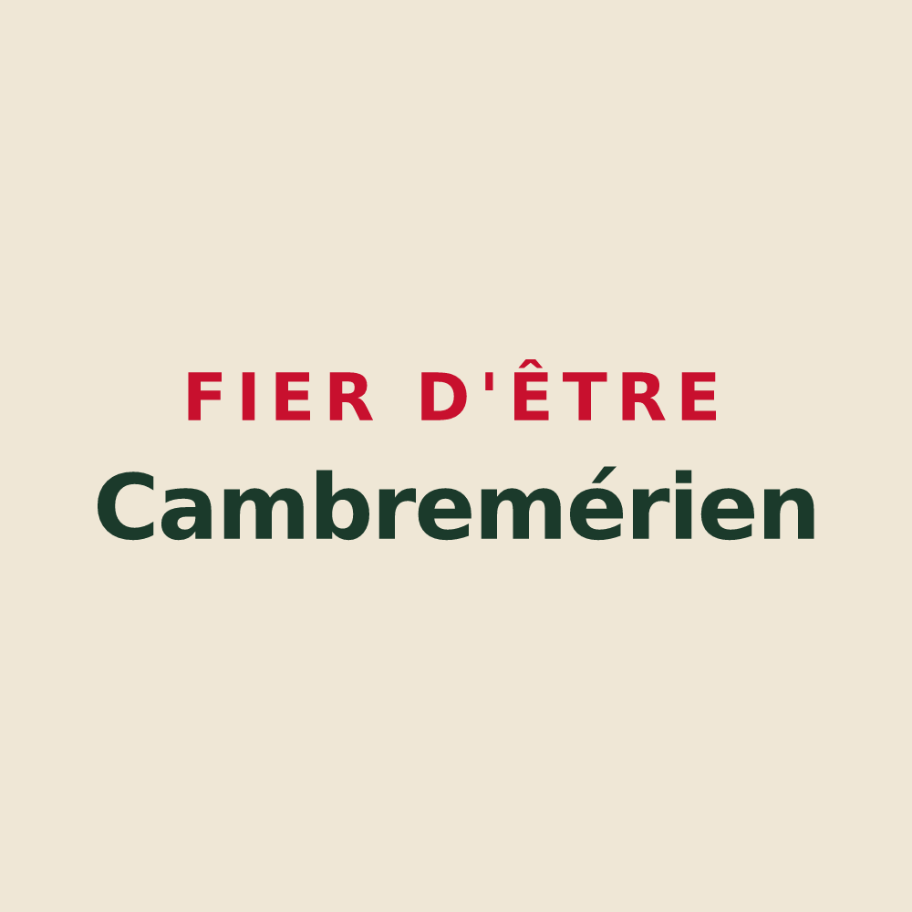 Tote bag « Fier d'être Cambremérien » — design pour Cambremer
