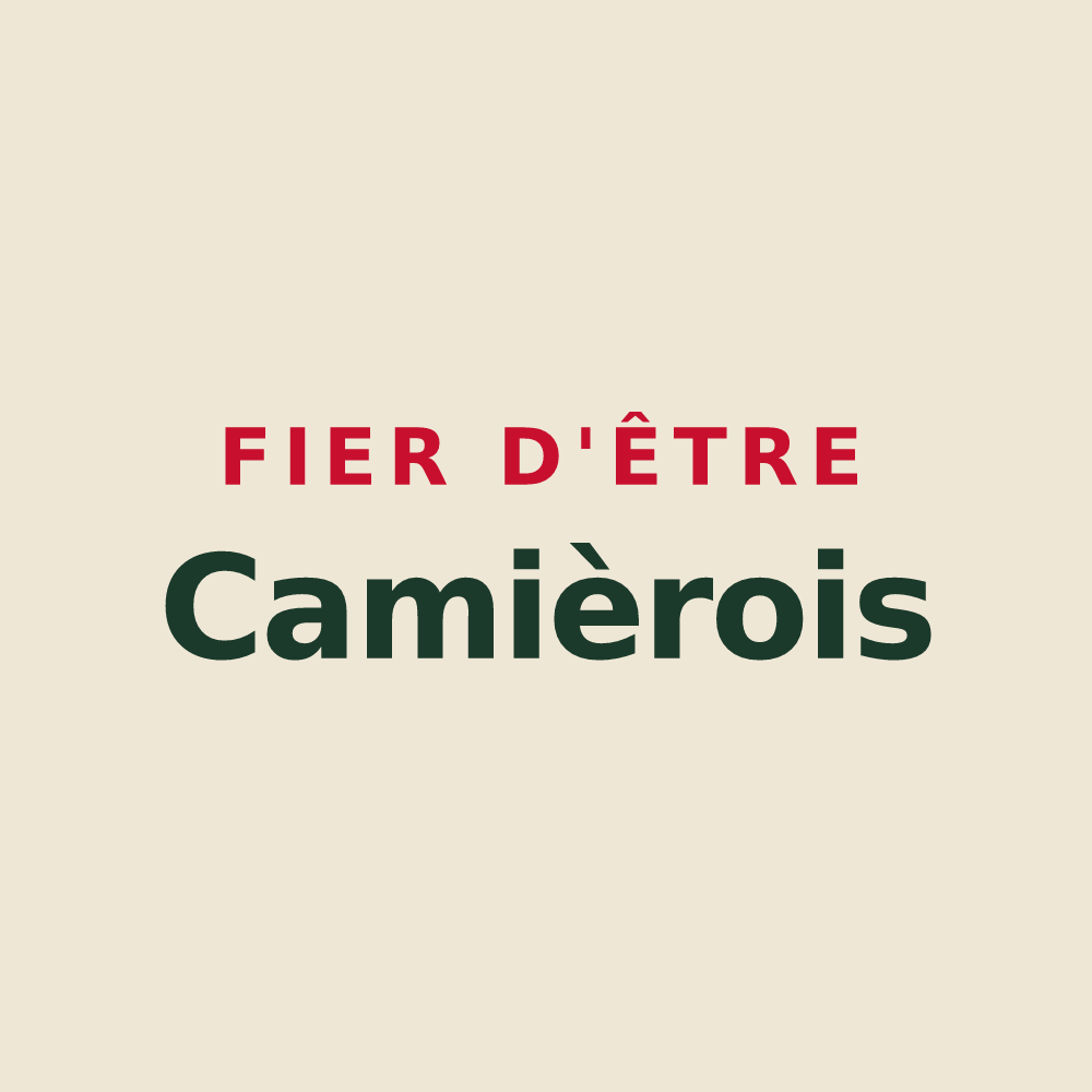 Tote bag « Fier d'être Camièrois » — design pour Camiers