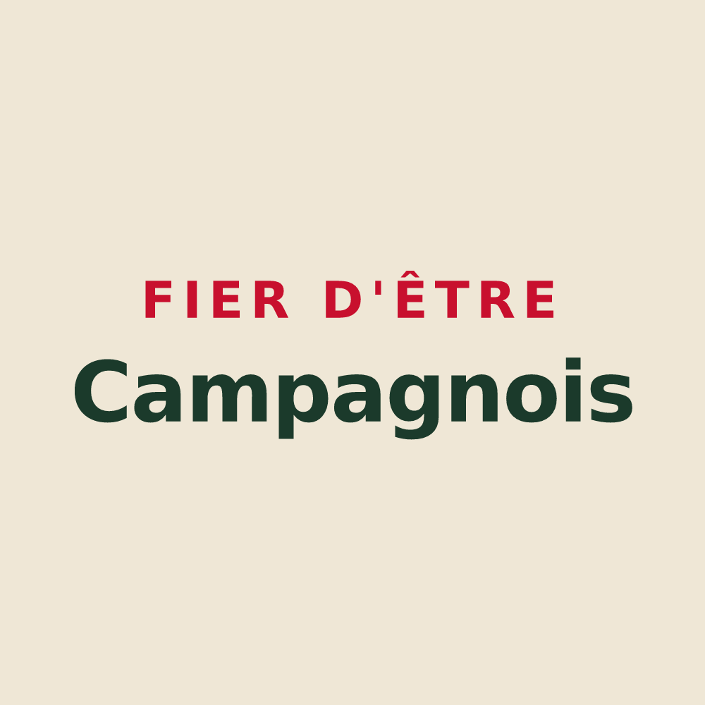 Tote bag « Fier d'être Campagnois » — design pour Campagna-de-Sault