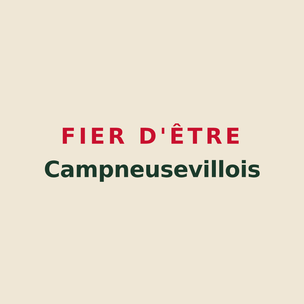 Tote bag « Fier d'être Campneusevillois » — design pour Campneuseville