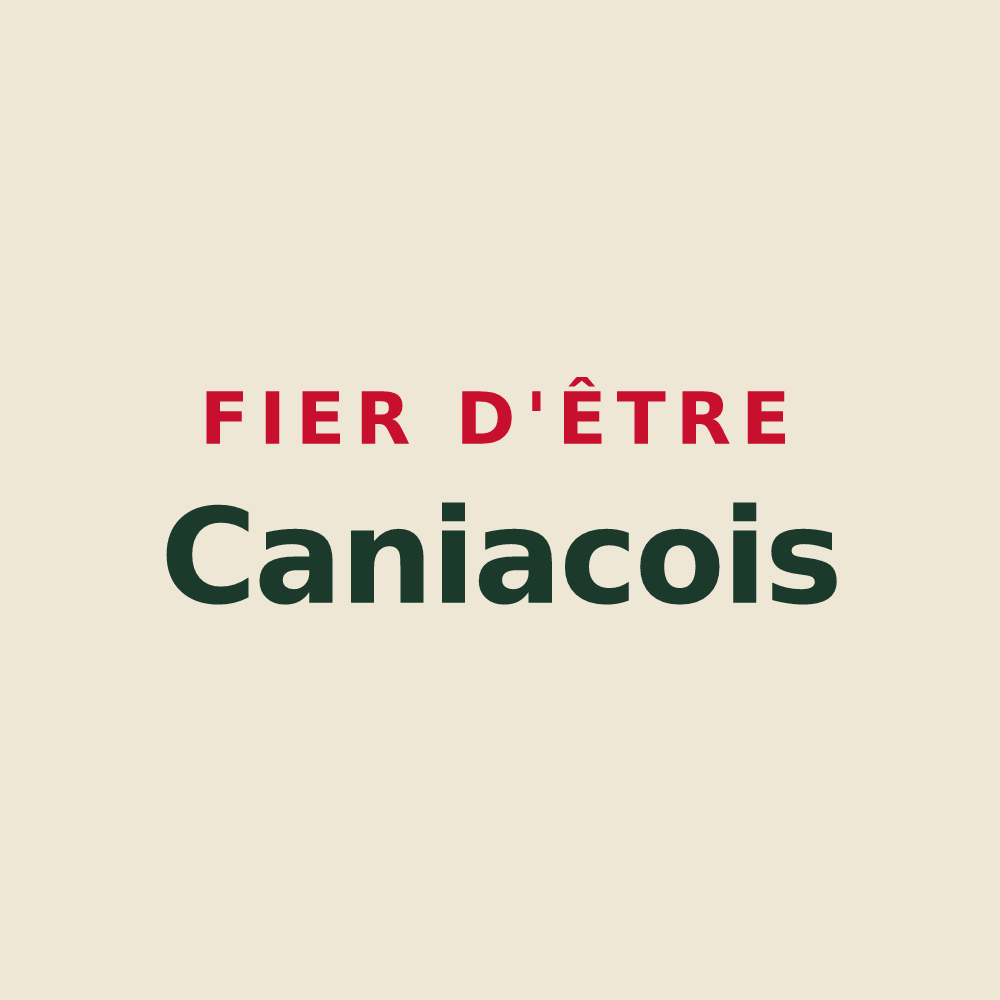 Tote bag « Fier d'être Caniacois » — design pour Caniac-du-Causse