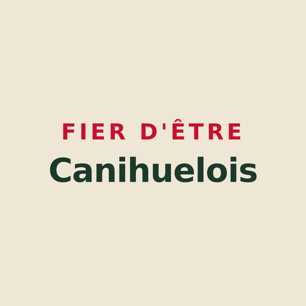 Tote bag « Fier d'être Canihuelois » — design pour Canihuel