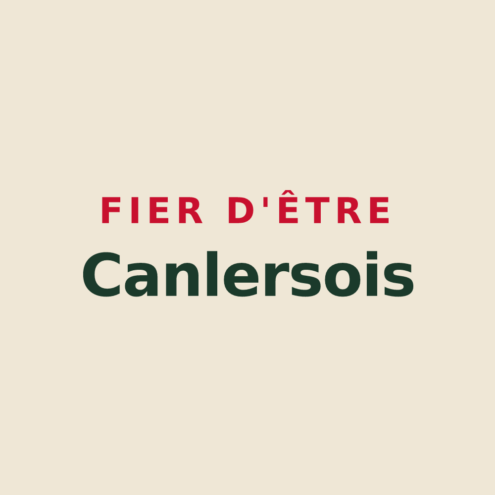 Tote bag « Fier d'être Canlersois » — design pour Canlers