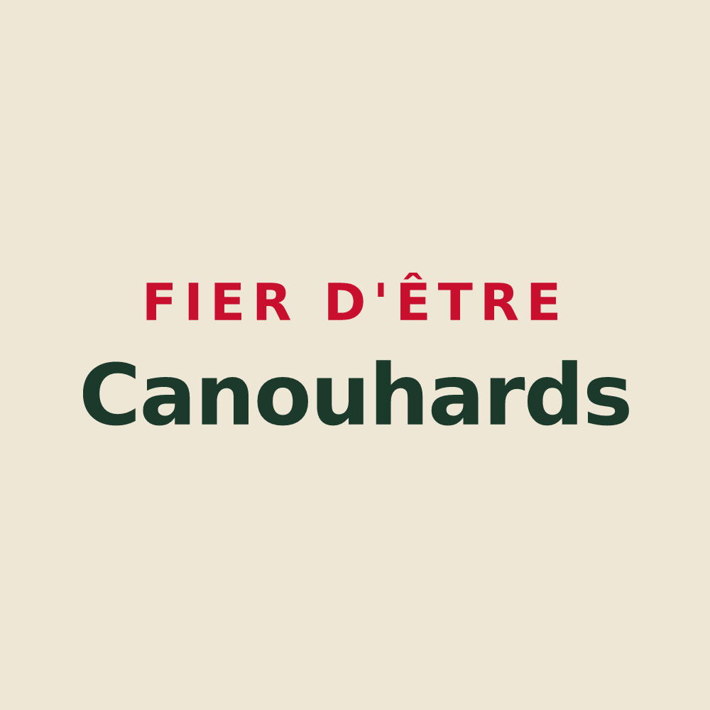 Tote bag « Fier d'être Canouhards » — design pour Canohès