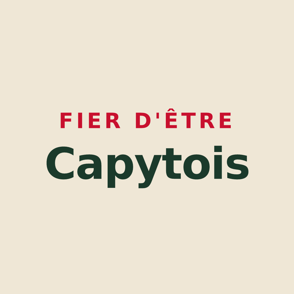 Tote bag « Fier d'être Capytois » — design pour Cappy
