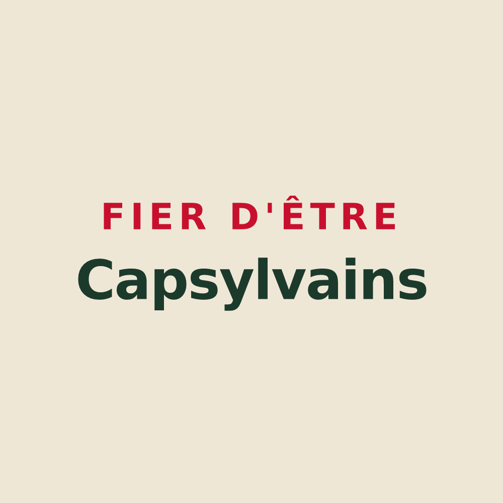 Tote bag « Fier d'être Capsylvains » — design pour Captieux