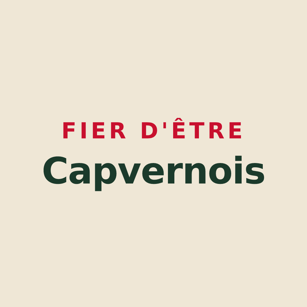 Tote bag « Fier d'être Capvernois » — design pour Capvern