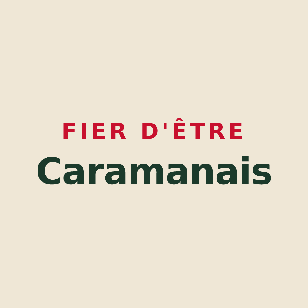 Tote bag « Fier d'être Caramanais » — design pour Caraman