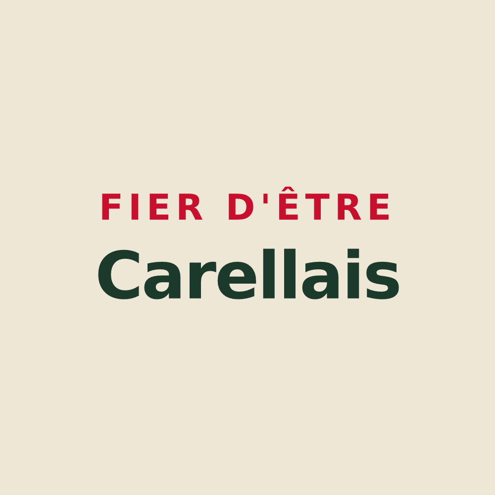 Tote bag « Fier d'être Carellais » — design pour Carelles