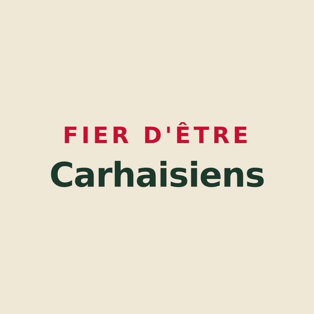 Tote bag « Fier d'être Carhaisiens » — design pour Carhaix-Plouguer