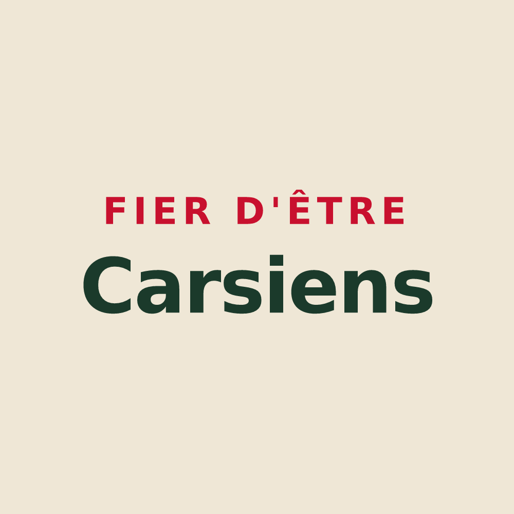 Tote bag « Fier d'être Carsiens » — design pour Cars