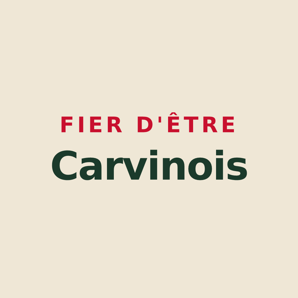 Tote bag « Fier d'être Carvinois » — design pour Carvin