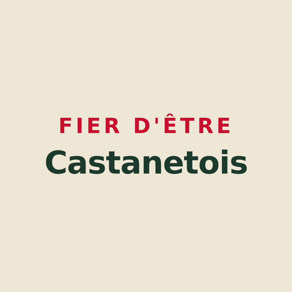 Tote bag « Fier d'être Castanetois » — design pour Castanet