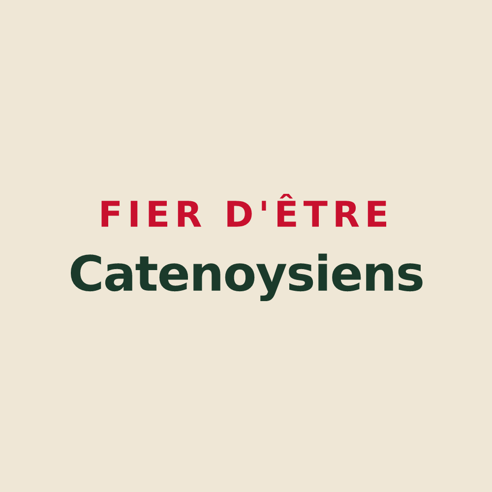Tote bag « Fier d'être Catenoysiens » — design pour Catenoy