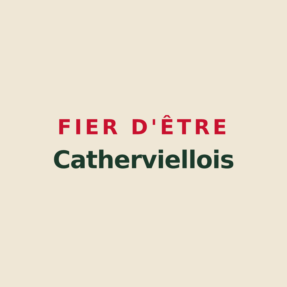 Tote bag « Fier d'être Catherviellois » — design pour Cathervielle