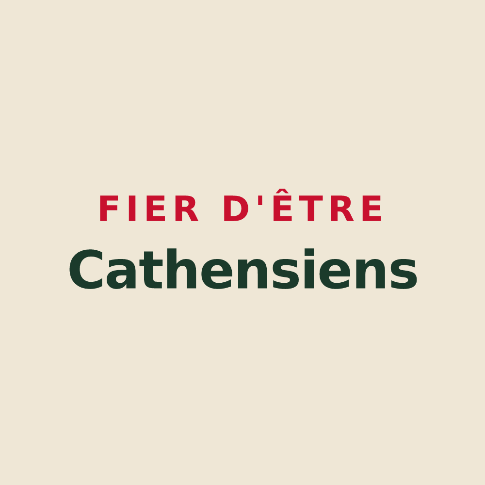 Tote bag « Fier d'être Cathensiens » — design pour Catheux