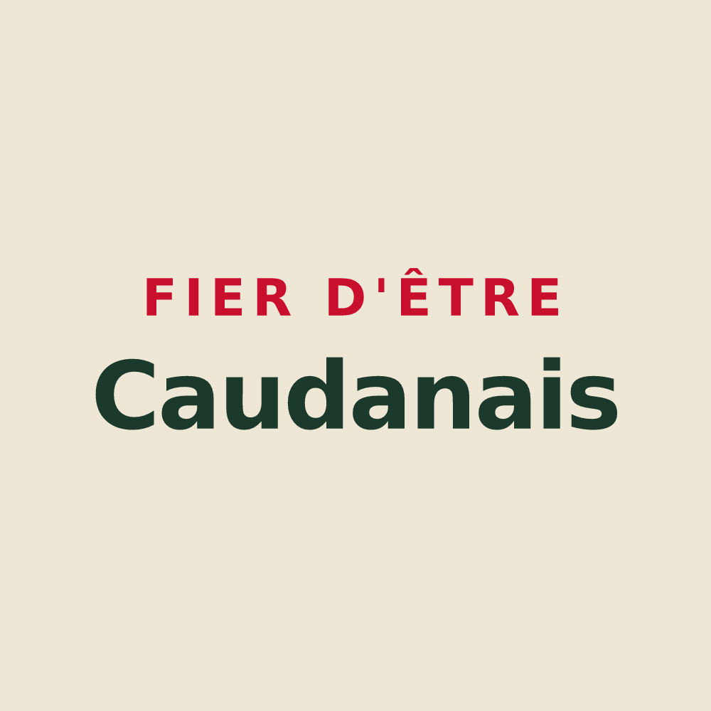 Tote bag « Fier d'être Caudanais » — design pour Caudan