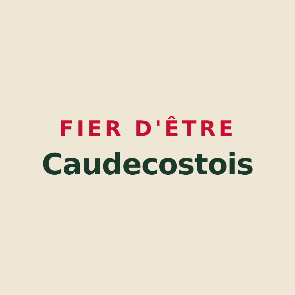 Tote bag « Fier d'être Caudecostois » — design pour Caudecoste