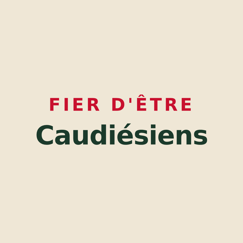 Tote bag « Fier d'être Caudiésiens » — design pour Caudiès-de-Fenouillèdes