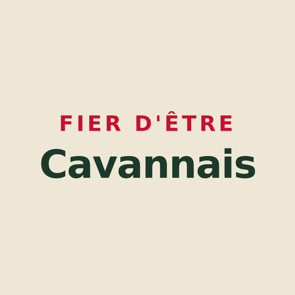 Tote bag « Fier d'être Cavannais » — design pour Cavan