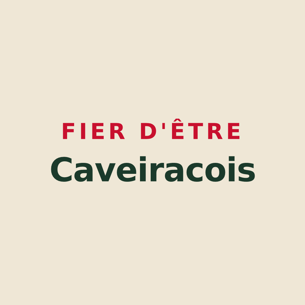 Tote bag « Fier d'être Caveiracois » — design pour Caveirac