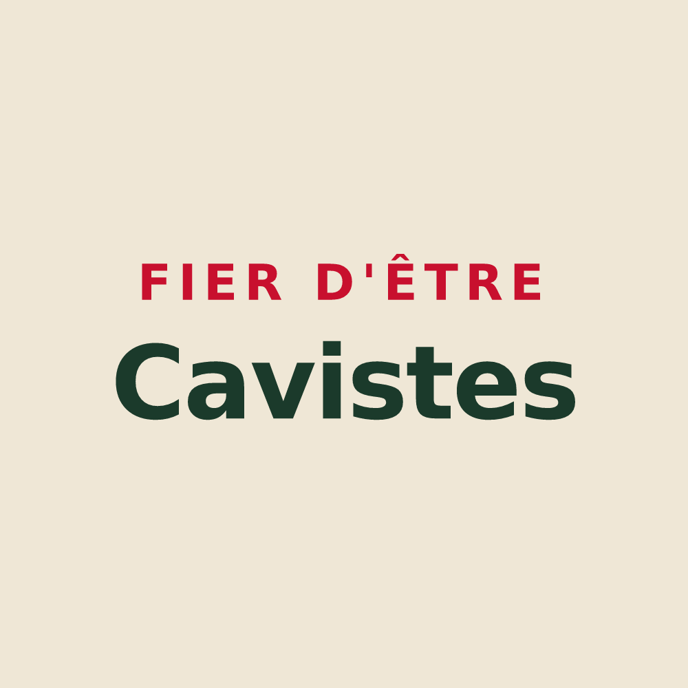 Tote bag « Fier d'être Cavistes » — design pour Caves