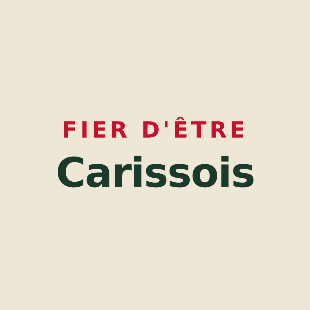 Tote bag « Fier d'être Carissois » — design pour Cazaux-Layrisse