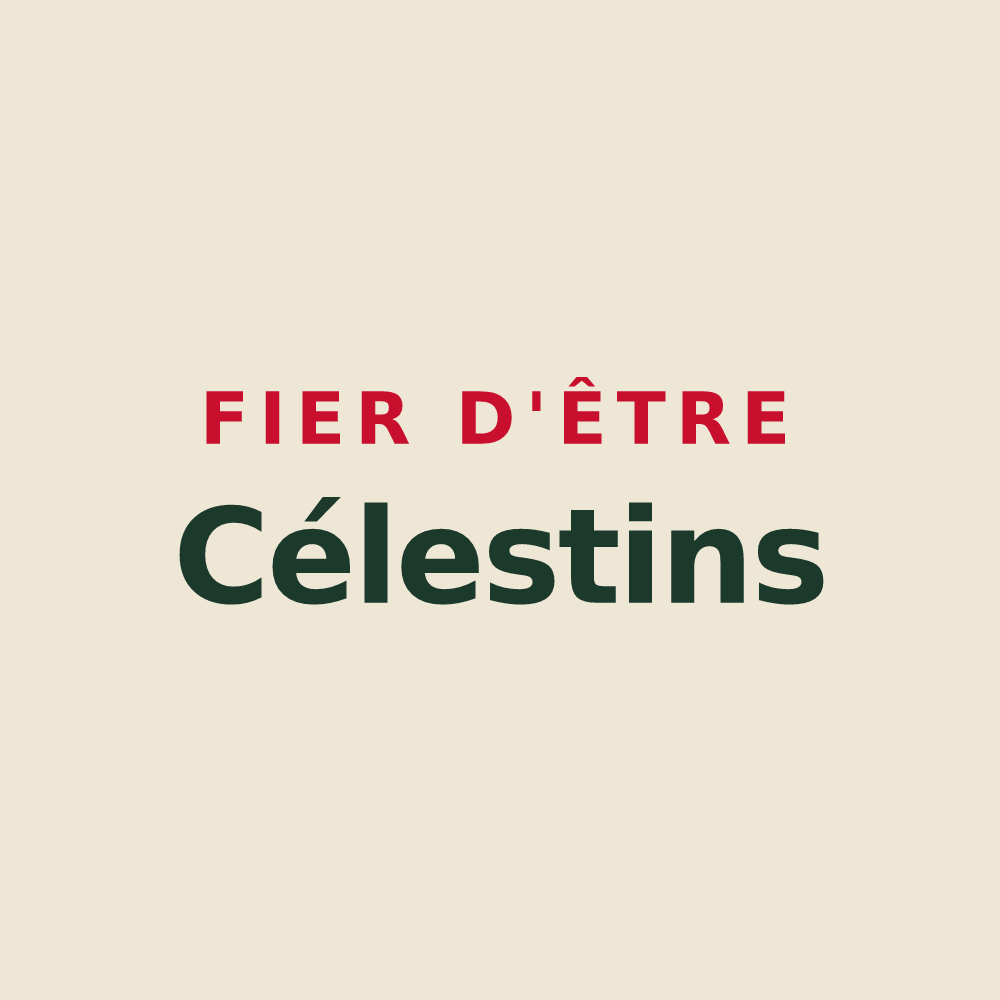 Tote bag « Fier d'être Célestins » — design pour Celle-Lévescault