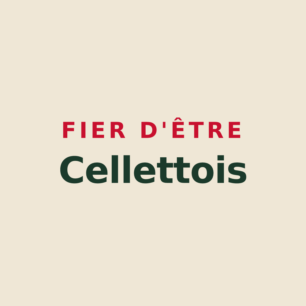 Tote bag « Fier d'être Cellettois » — design pour Cellettes