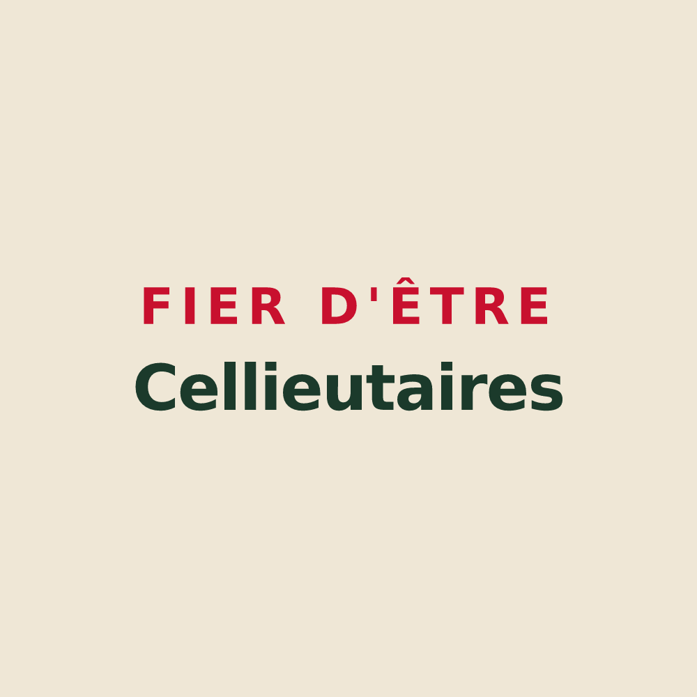 Tote bag « Fier d'être Cellieutaires » — design pour Cellieu
