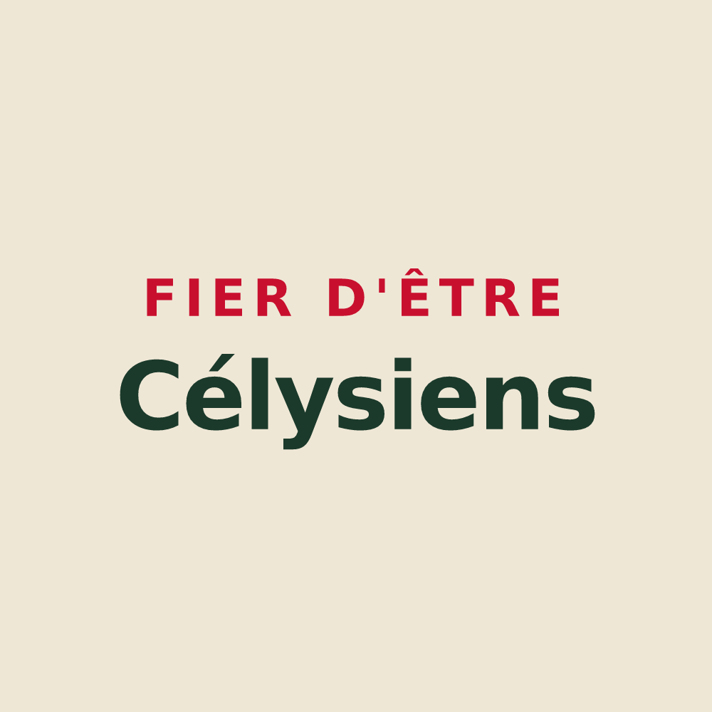 Tote bag « Fier d'être Célysiens » — design pour Cély