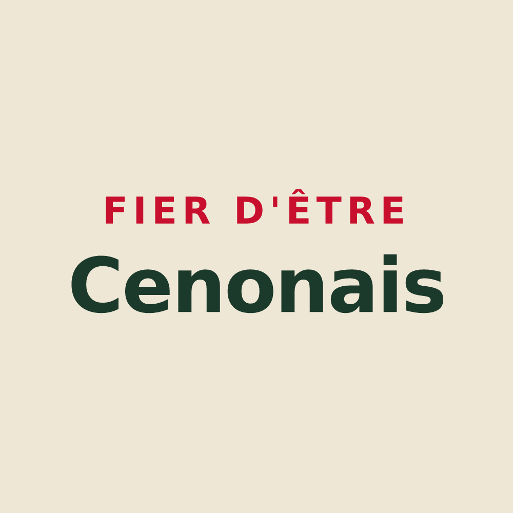 Tote bag « Fier d'être Cenonais » — design pour Cenon-sur-Vienne
