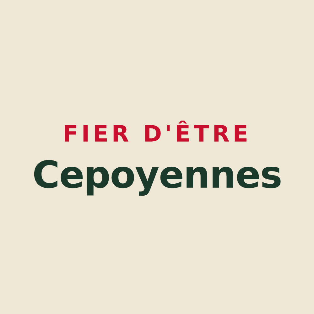 Tote bag « Fier d'être Cepoyennes » — design pour Cepoy
