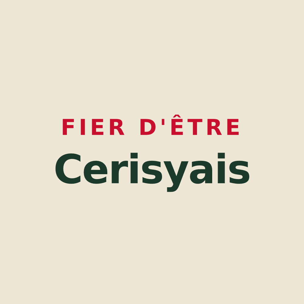 Tote bag « Fier d'être Cerisyais » — design pour Cerisy-la-Salle