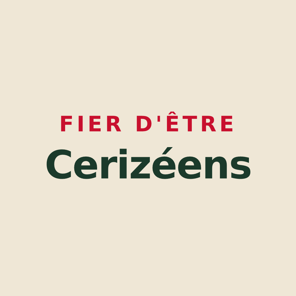 Tote bag « Fier d'être Cerizéens » — design pour Cerizay