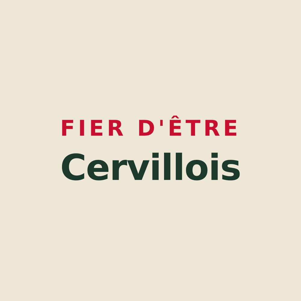 Tote bag « Fier d'être Cervillois » — design pour Cerville