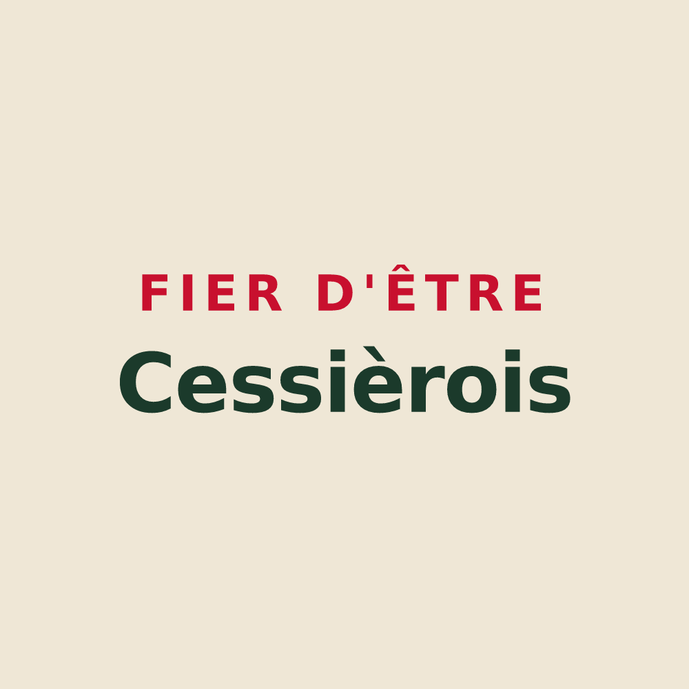 Tote bag « Fier d'être Cessièrois » — design pour Cessières-Suzy
