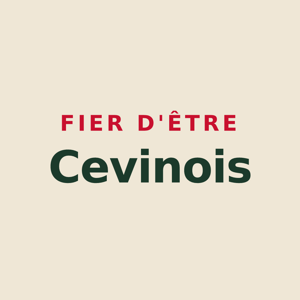 Tote bag « Fier d'être Cevinois » — design pour Cevins