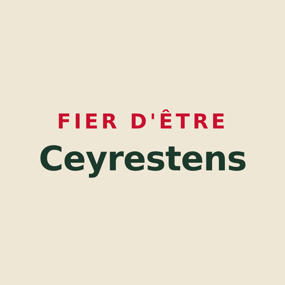 Tote bag « Fier d'être Ceyrestens » — design pour Ceyreste