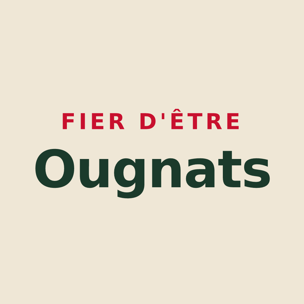 Tote bag « Fier d'être Ougnats » — design pour Chagny