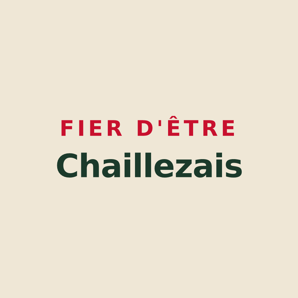 Tote bag « Fier d'être Chaillezais » — design pour Chaillé-les-Marais