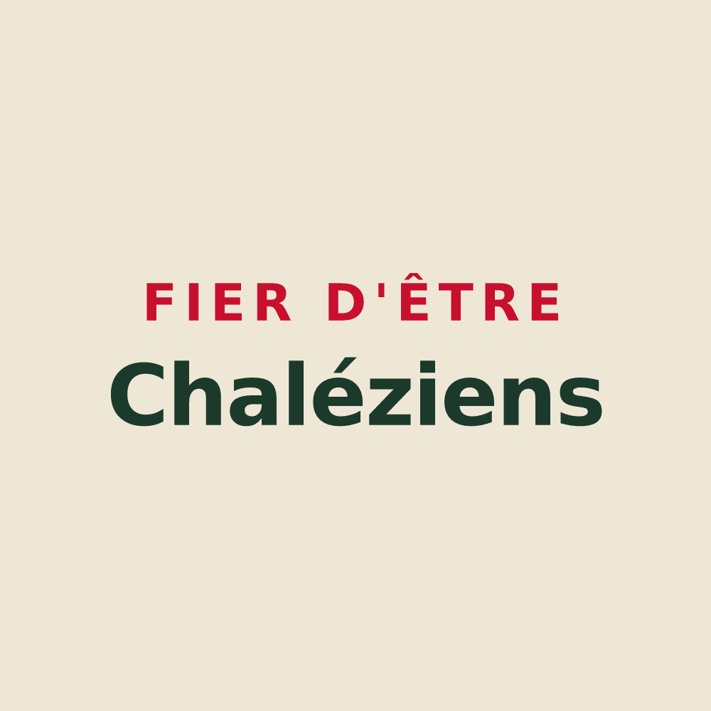 Tote bag « Fier d'être Chaléziens » — design pour Chalèze