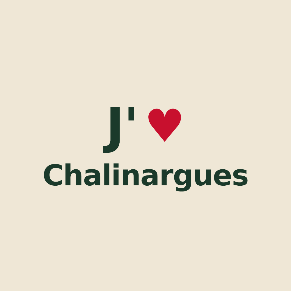 Tote bag personnalisé Chalinargues — design J'aime Chalinargues