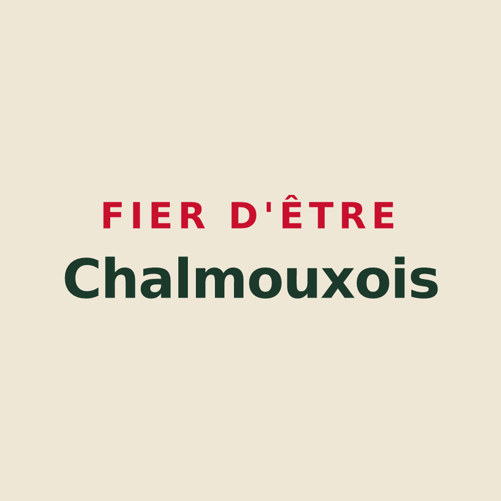 Tote bag « Fier d'être Chalmouxois » — design pour Chalmoux